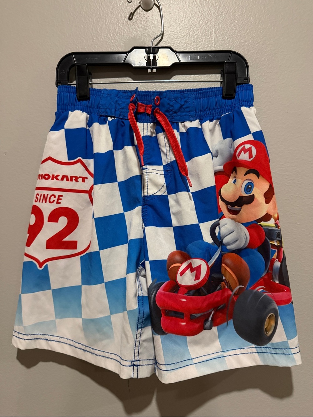 Nintendo Mario Kart Boys  Swim Shorts size 8